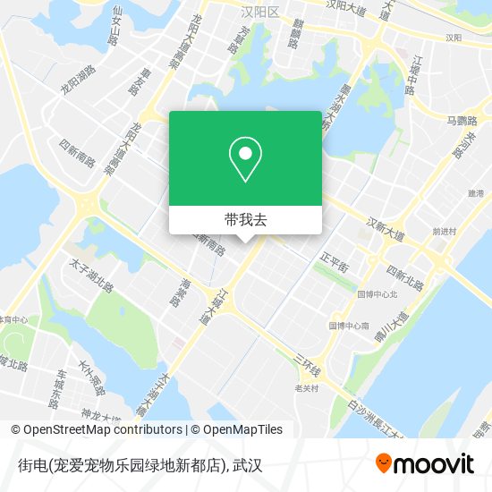 街电(宠爱宠物乐园绿地新都店)地图