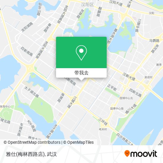 雅仕(梅林西路店)地图