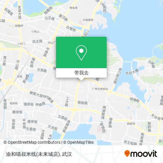 渝和喵叔米线(未来城店)地图