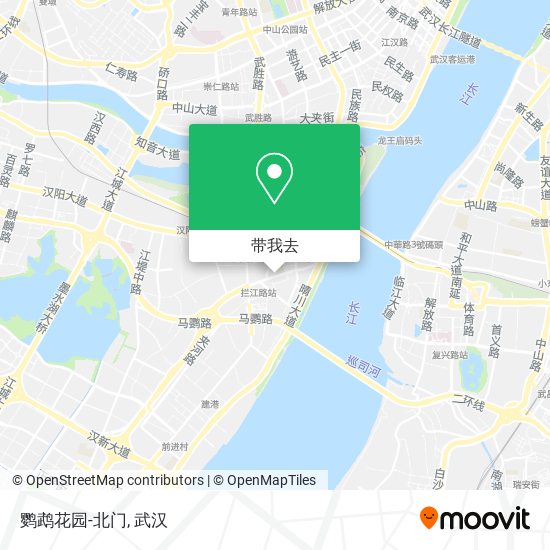 鹦鹉花园-北门地图