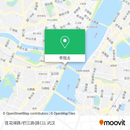 莲花湖路/拦江路(路口)地图