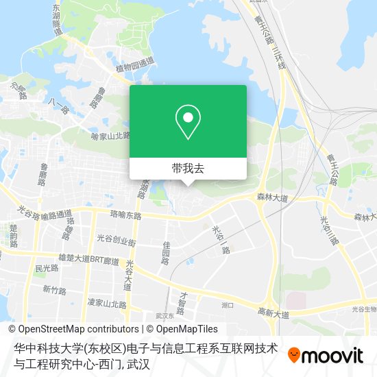 华中科技大学(东校区)电子与信息工程系互联网技术与工程研究中心-西门地图