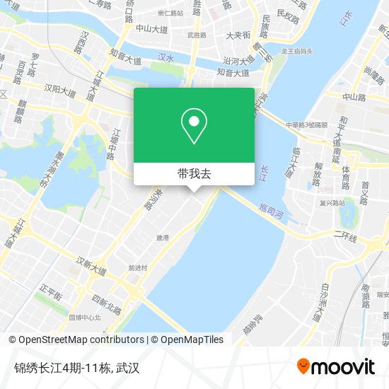 锦绣长江4期-11栋地图