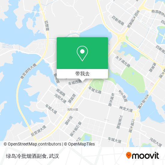 绿岛冷批烟酒副食地图