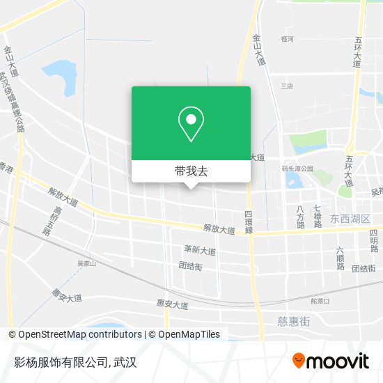 影杨服饰有限公司地图