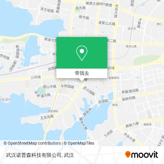 武汉诺普森科技有限公司地图