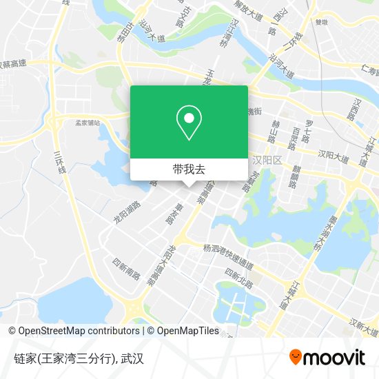 链家(王家湾三分行)地图
