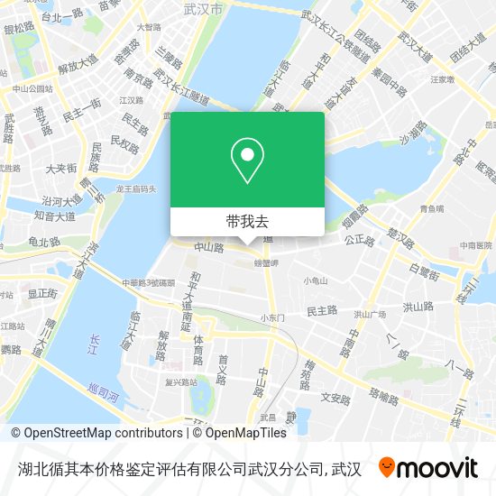 湖北循其本价格鉴定评估有限公司武汉分公司地图