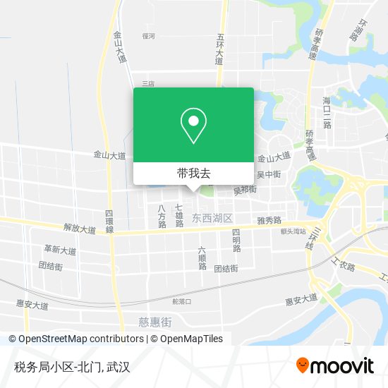 税务局小区-北门地图