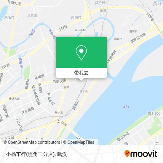 小杨车行(堤角三分店)地图