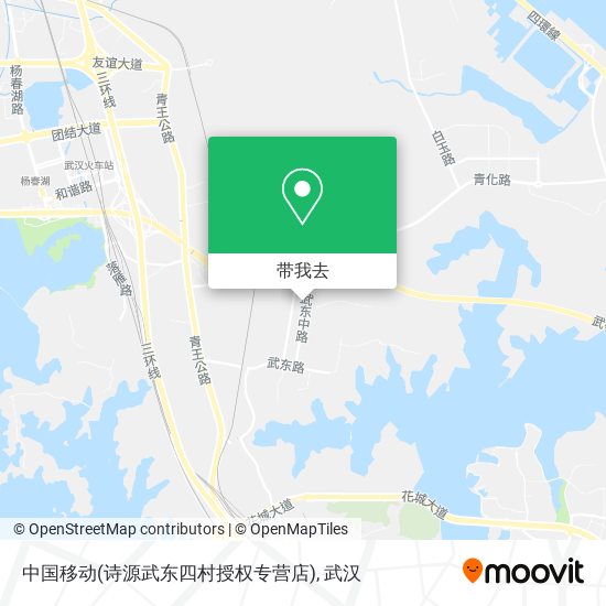 中国移动(诗源武东四村授权专营店)地图