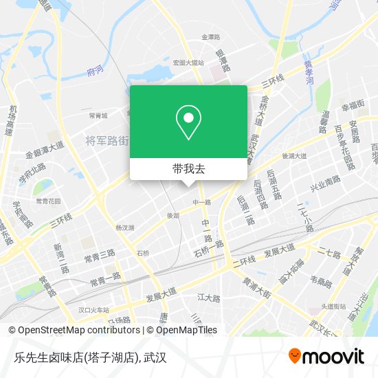 乐先生卤味店(塔子湖店)地图