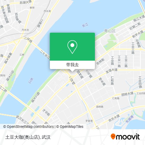 土豆大咖(奥山店)地图