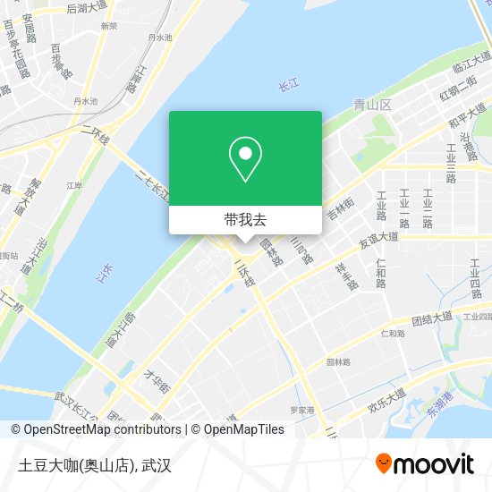 土豆大咖(奥山店)地图