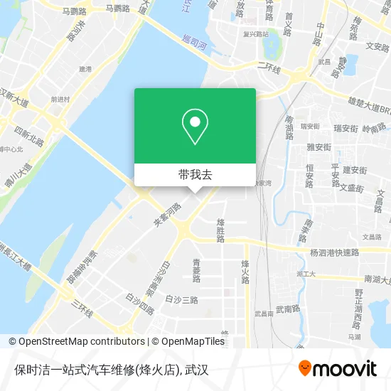 保时洁一站式汽车维修(烽火店)地图