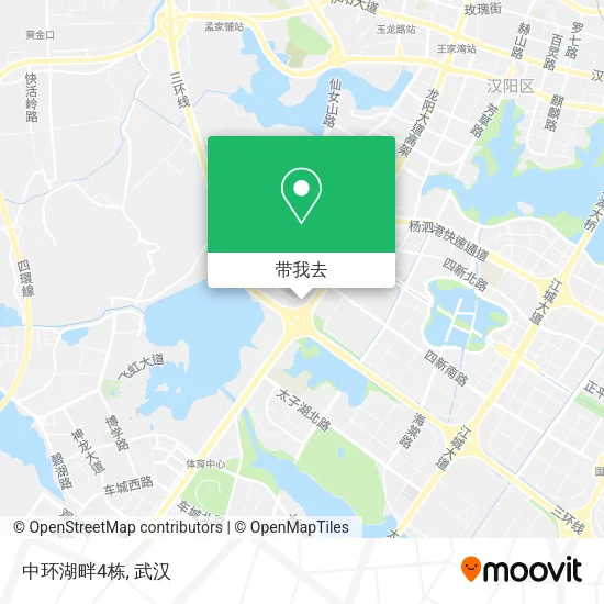 中环湖畔4栋地图