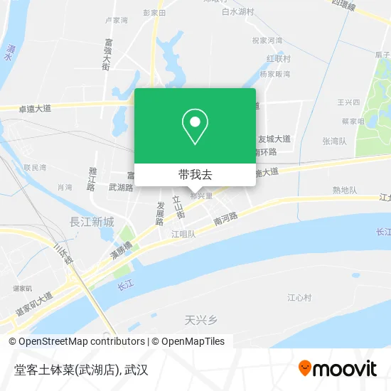 堂客土钵菜(武湖店)地图