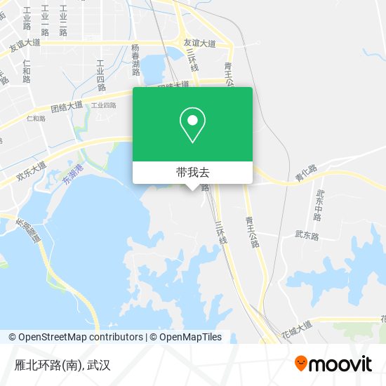 雁北环路(南)地图