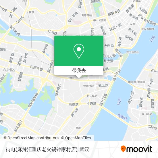 街电(麻辣汇重庆老火锅钟家村店)地图
