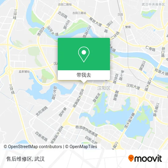 售后维修区地图