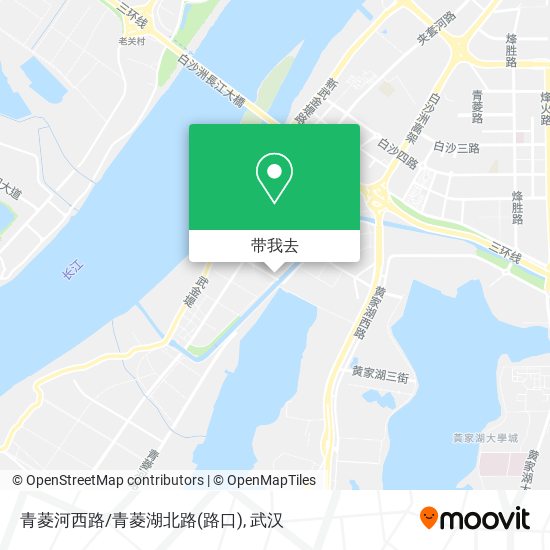 青菱河西路/青菱湖北路(路口)地图