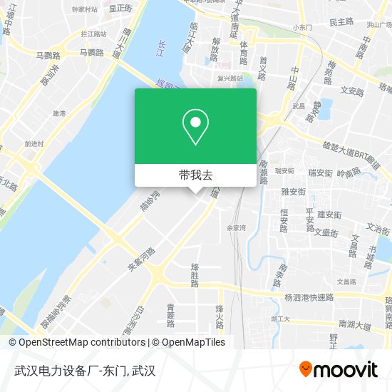 武汉电力设备厂-东门地图