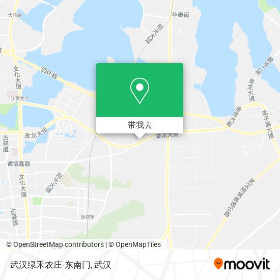 武汉绿禾农庄-东南门地图
