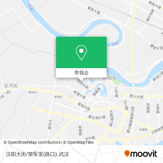 汉阳大街/荣军里(路口)地图
