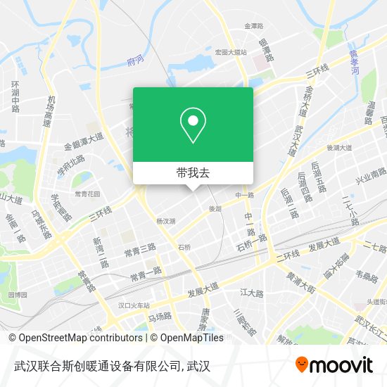 武汉联合斯创暖通设备有限公司地图