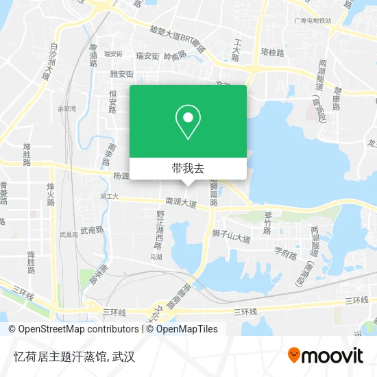 忆荷居主题汗蒸馆地图