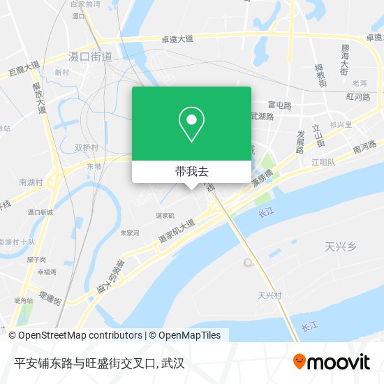 平安铺东路与旺盛街交叉口地图