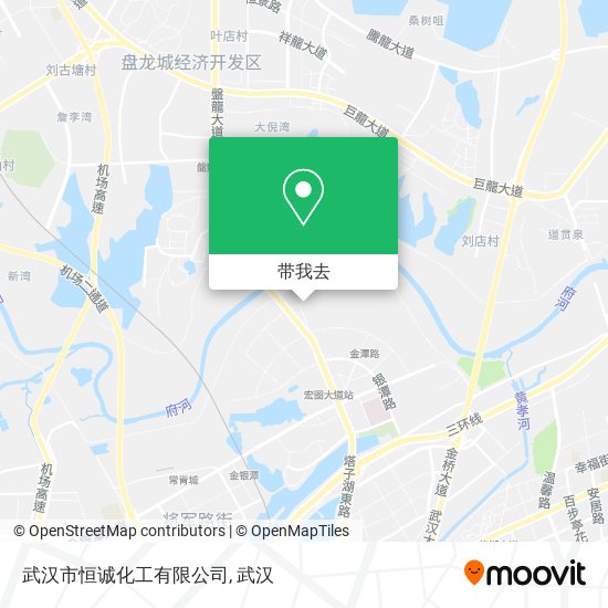 武汉市恒诚化工有限公司地图