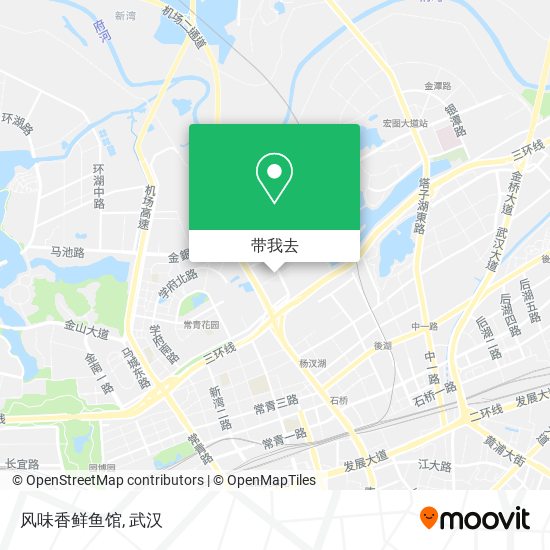 风味香鲜鱼馆地图