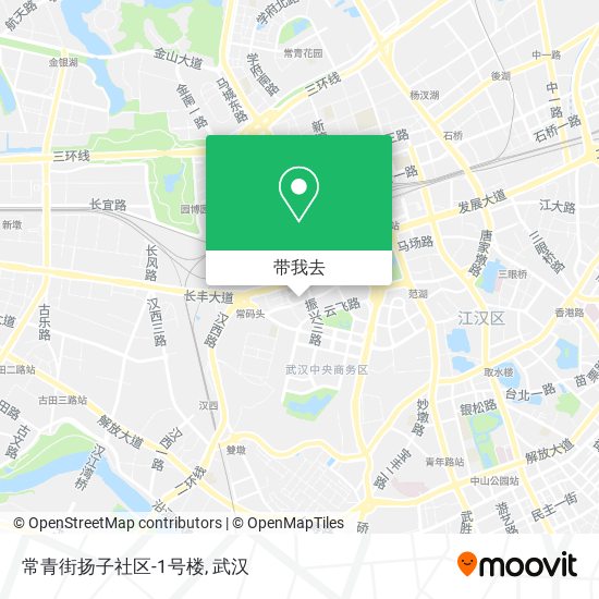 常青街扬子社区-1号楼地图