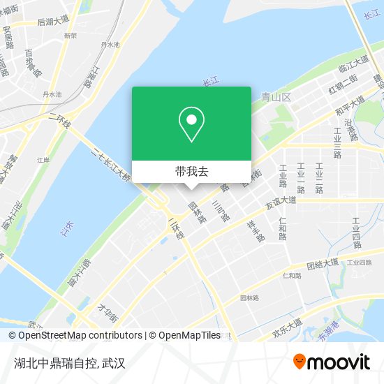 湖北中鼎瑞自控地图