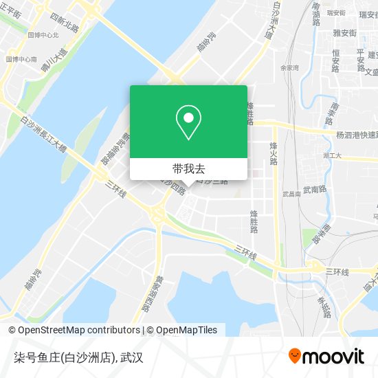 柒号鱼庄(白沙洲店)地图