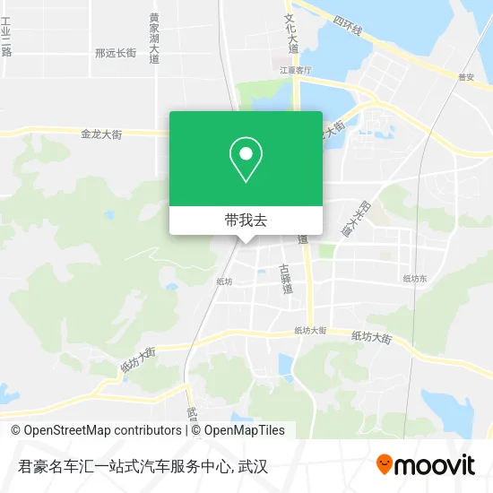 君豪名车汇一站式汽车服务中心地图