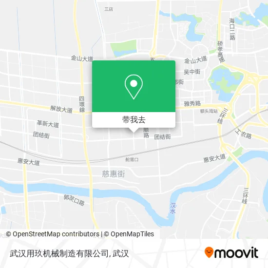武汉用玖机械制造有限公司地图