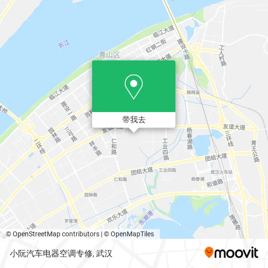 小阮汽车电器空调专修地图