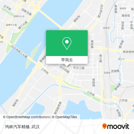 鸿林汽车精修地图