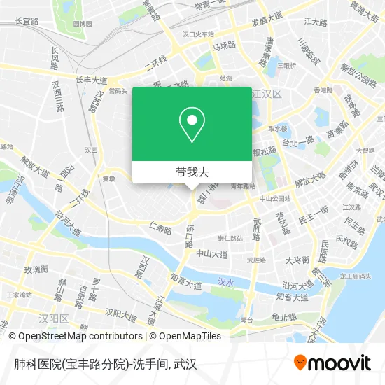 肺科医院(宝丰路分院)-洗手间地图