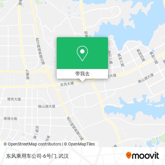 东风乘用车公司-6号门地图