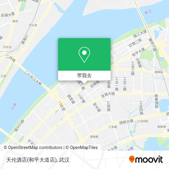 天伦酒店(和平大道店)地图