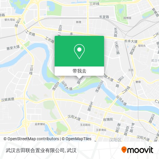 武汉古田联合置业有限公司地图