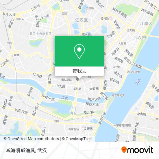 威海凯威渔具地图