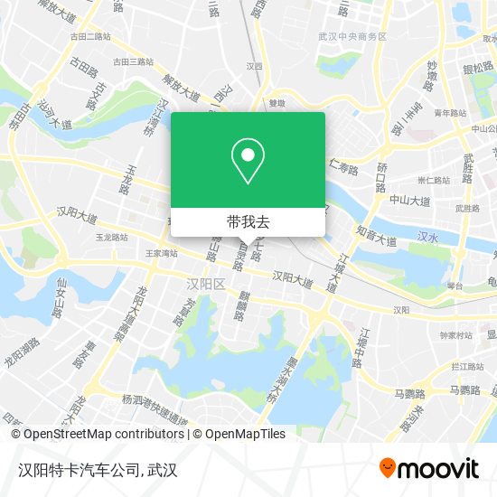 汉阳特卡汽车公司地图