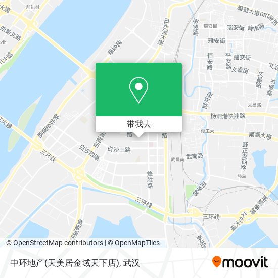 中环地产(天美居金域天下店)地图