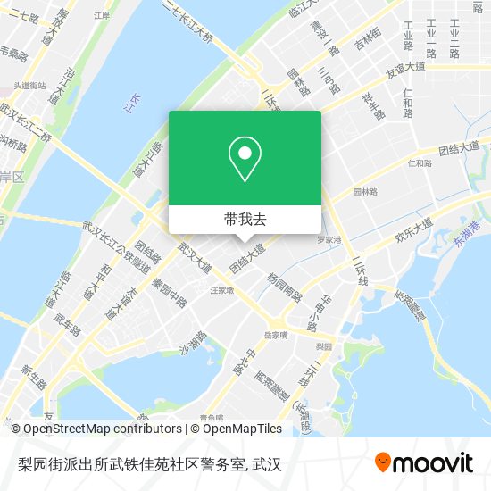 梨园街派出所武铁佳苑社区警务室地图