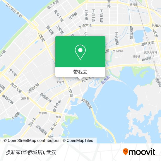 换新家(华侨城店)地图