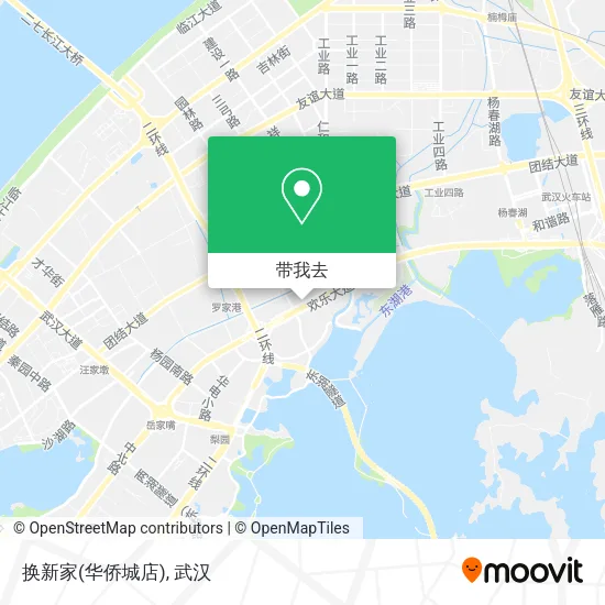 换新家(华侨城店)地图
